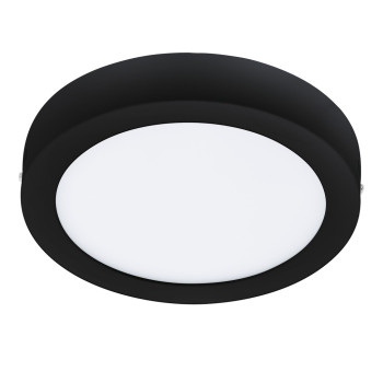 EGLO FUEVA-Z fekete LED mennyezeti lámpa (EG-900108) LED 1 izzós IP44