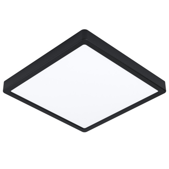 EGLO FUEVA-Z fekete LED mennyezeti lámpa (EG-98854) LED 1 izzós IP44