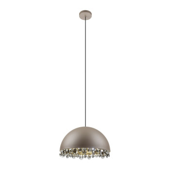 Eglo Gaetano 2 barna-fekete függesztett lámpa (EG-39948) E27 1 izzós IP20