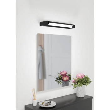 EGLO GEMILIANA fekete - fehér fürdőszobai LED tükörvilágító (EG-900615) LED 1 izzós IP44