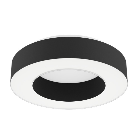 Eglo Guamare fekete-fehér LED mennyezeti lámpa (EGL-39991) LED 1 izzós IP20