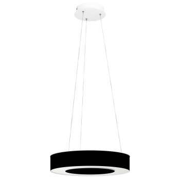 Eglo Guamare fekete-fehér LED függesztett lámpa (EGL-39992) LED 1 izzós IP20