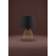 Eglo Jazminia fekete-arany asztali lámpa (EGL-390039) E27 1 izzós IP20