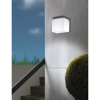 Eglo Jorba antracit-fehér LED kültéri fali lámpa (EG-96256) LED 1 izzós IP44