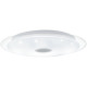 EGLO LANCIANO 1 fehér-átlátszó-fehér-króm LED fali lámpa/mennyezeti lámpa (EG-98324) LED 1 izzós IP20