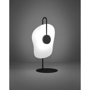 Eglo Larderia fekete-fehér LED asztali lámpa (EG-390208) LED 1 izzós IP20