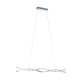 EGLO LASANA 2 króm LED függesztett lámpa (EG-96102) LED 1 izzós IP20