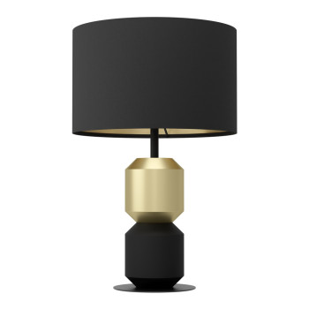 Eglo Laurignano fekete-arany asztali lámpa (EGL-390188) E27 1 izzós IP20