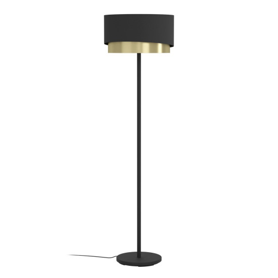 Eglo Manderline fekete-sárgaréz állólámpa (EG-39927) E27 1 izzós IP20