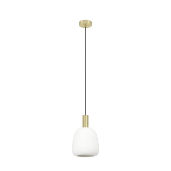 EGLO MANZANARES arany-fehér függesztett lámpa (EG-900305) E27 1 izzós IP20