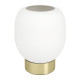 EGLO MANZANARES arany-fehér asztali lámpa  (EG-900307) E27 1 izzós IP20