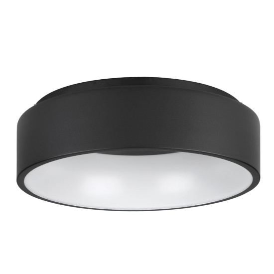 Eglo Marghera 2 fekete LED mennyezeti lámpa (EG-390049) LED 1 izzós IP20