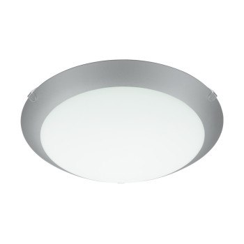 EGLO MARS 1 fehér-fehér-ezüst fali-mennyezeti lámpa (EG-89248) E27 1 izzós IP20
