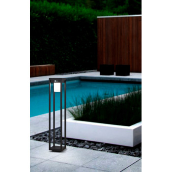 Eglo Martano fekete-fehér napelemes állólámpa (EG-900805) SOLAR-LED 1 izzós IP44