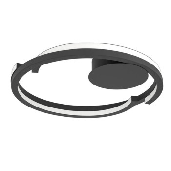 Eglo Mezzomonte fekete LED mennyezeti lámpa (EG-901821) LED 2 izzós IP20