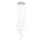 Eglo Montefio 2 króm-átlátszó LED függesztett lámpa (EG-39547) LED 17 izzós IP20