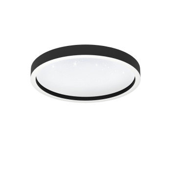 EGLO MONTEMORELOS-Z fekete LED mennyezeti lámpa (EG-900411) LED 1 izzós IP20