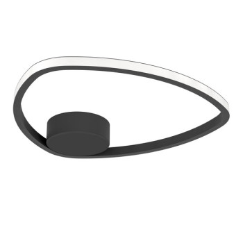 Eglo Moschella fekete LED mennyezeti lámpa (EG-902148) LED 1 izzós IP20