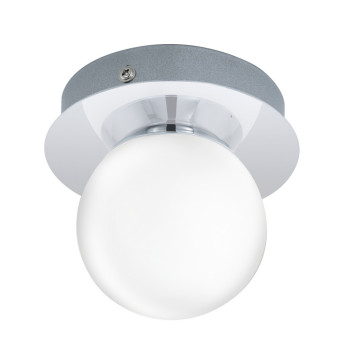 EGLO MOSIANO króm - fehér LED fali lámpa/mennyezeti lámpa (EG-94626) LED 1 izzós IP44