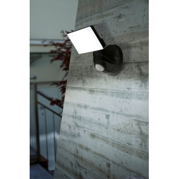 Eglo Pagino fekete-fehér LED mozgásérzékelős kültéri fali lámpa (EGL-98178) LED 1 izzós IP44