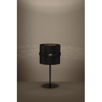Eglo Paraguaio fekete asztali lámpa (EG-390035) E27 1 izzós IP20