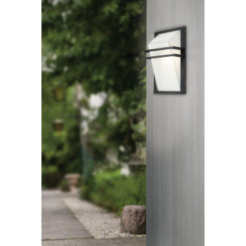 Eglo Park antracit-fehér kültéri fali lámpa (EG-83433) E27 1 izzós IP44