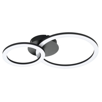 EGLO PARRAPOS-Z fekete LED mennyezeti lámpa (EG-900322) LED 1 izzós IP20