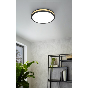 EGLO PESCAITO fekete-fehér-arany LED fali lámpa/mennyezeti lámpa (EG-99406) LED 1 izzós IP20