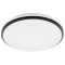 EGLO PINETTO fehér - fekete LED fali lámpa/mennyezeti lámpa (EG-900366) LED 1 izzós IP44