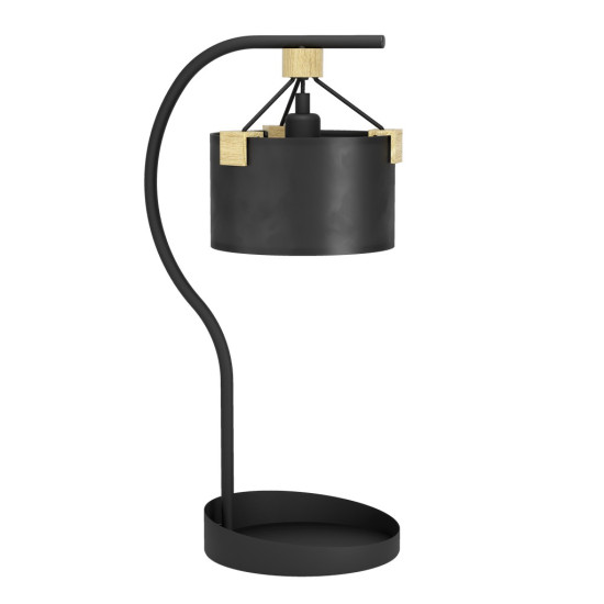 Eglo Potosi fekete-barna asztali lámpa (EGL-39946) E27 1 izzós IP20