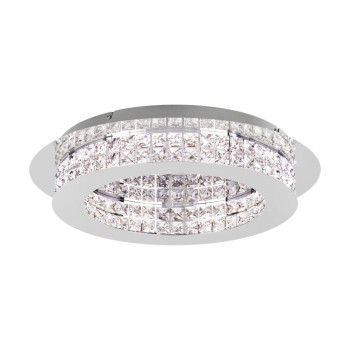 Eglo Principe króm-átlátszó LED mennyezeti lámpa (EG-39401) LED 10 izzós IP20