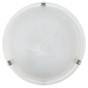 EGLO SALOME króm-fehér fali-mennyezeti lámpa (EG-7186) E27 1 izzós IP20
