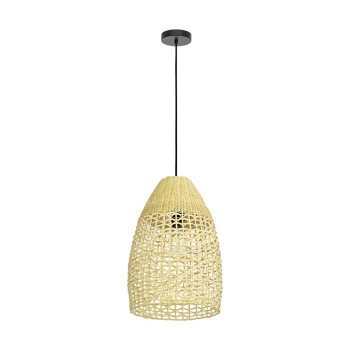 Eglo Sambucona barna-fekete függesztett lámpa (EG-390237) E27 1 izzós IP20
