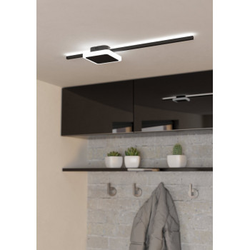 EGLO SARGINTO fekete - fehér LED fali lámpa/mennyezeti lámpa (EG-99609) LED 2 izzós IP20