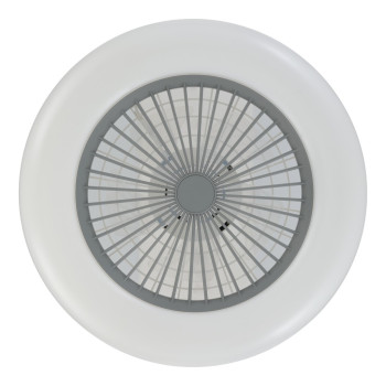 EGLO SAYULITA-L szürke-fehér LED mennyezeti ventilátoros lámpa (EG-35144) LED 1 izzós IP20