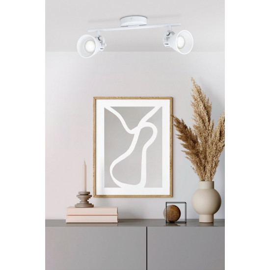 EGLO SERAS 1 fehér LED spot lámpa (EG-98394) GU10 2 izzós IP20