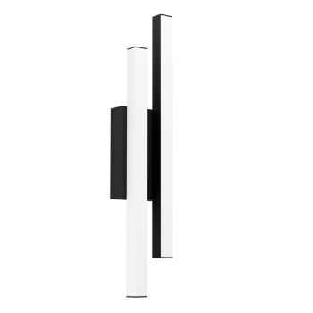 Eglo Serricella fekete-fehér LED kültéri fali lámpa (EG-900133) LED 2 izzós IP44