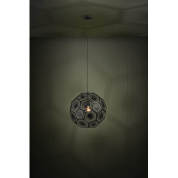Eglo Skoura 1 fekete függesztett lámpa (EG-39619) E27 1 izzós IP20