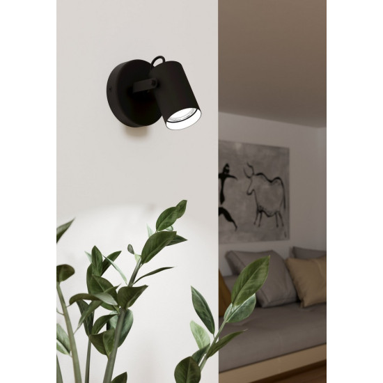 EGLO SOREGO fekete LED spot lámpa (EG-900331) GU10 1 izzós IP20