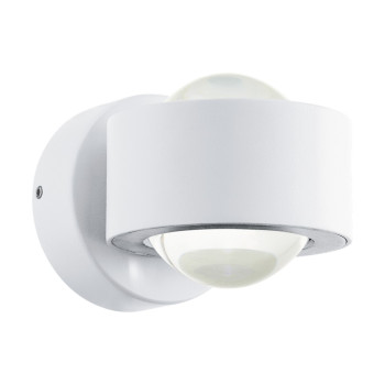 Eglo Treviolo fehér-átlátszó LED kültéri fali lámpa (EG-98747) LED 1 izzós IP44