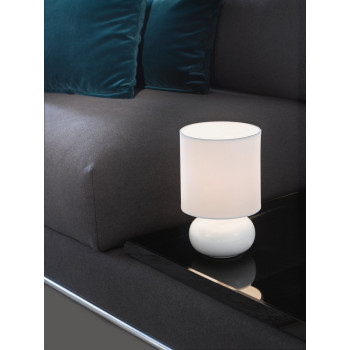 EGLO TRONDIO fehér asztali lámpa (EG-93046) E14 1 izzós IP20