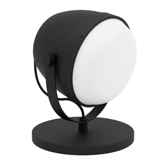 Eglo Upanema fekete-fehér asztali lámpa (EG-390047) E27 1 izzós IP20