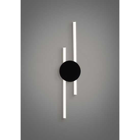 Eglo Venticello fekete LED fali/mennyezeti lámpa (EG-902123) LED 2 izzós IP20