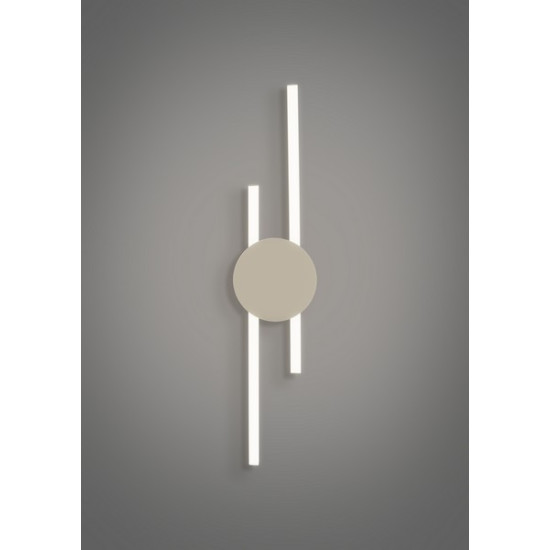 Eglo Venticello homokszínű LED fali/mennyezeti lámpa (EG-902126) LED 2 izzós IP20