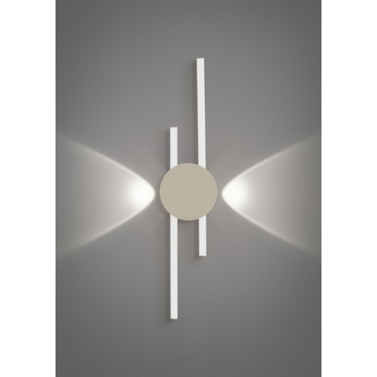 Eglo Venticello homokszínű LED fali/mennyezeti lámpa (EG-902126) LED 2 izzós IP20