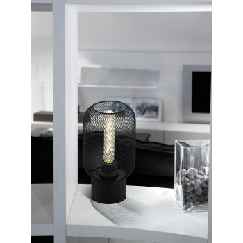 EGLO WRINGTON fekete asztali lámpa (EG-43096) E27 1 izzós IP20