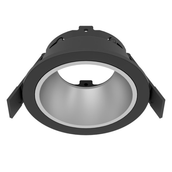 Eglo Yebra-Z fekete-ezüst LED mennyezetbe építhető lámpa (EG-902298) LED 1 izzós IP20