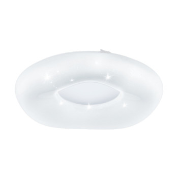 EGLO ZAMUDILO fehér-fehér-ezüst LED mennyezeti lámpa (EG-99341) LED 1 izzós IP20
