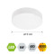 Emithor Canto fehér LED mennyezeti lámpa (EMI-63210) LED 1 izzós IP20