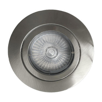 Emithor Elegant króm-átlátszó beépíthető lámpa (EMI-48612) GU10 1 izzós IP20